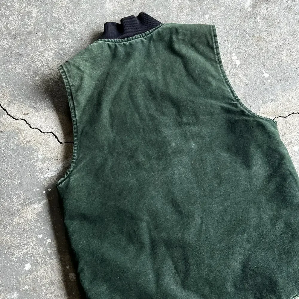 Carhartt V02 SPC green work wear vest - Picture 5 of 7